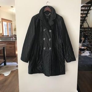Marc by Marc Jacobs Black Puffy Pea Coat
